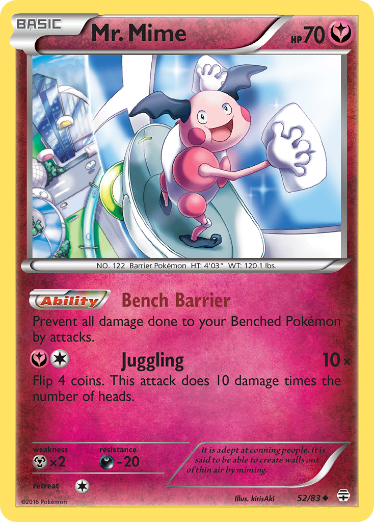 Mr. Mime 052/117 Uncommon