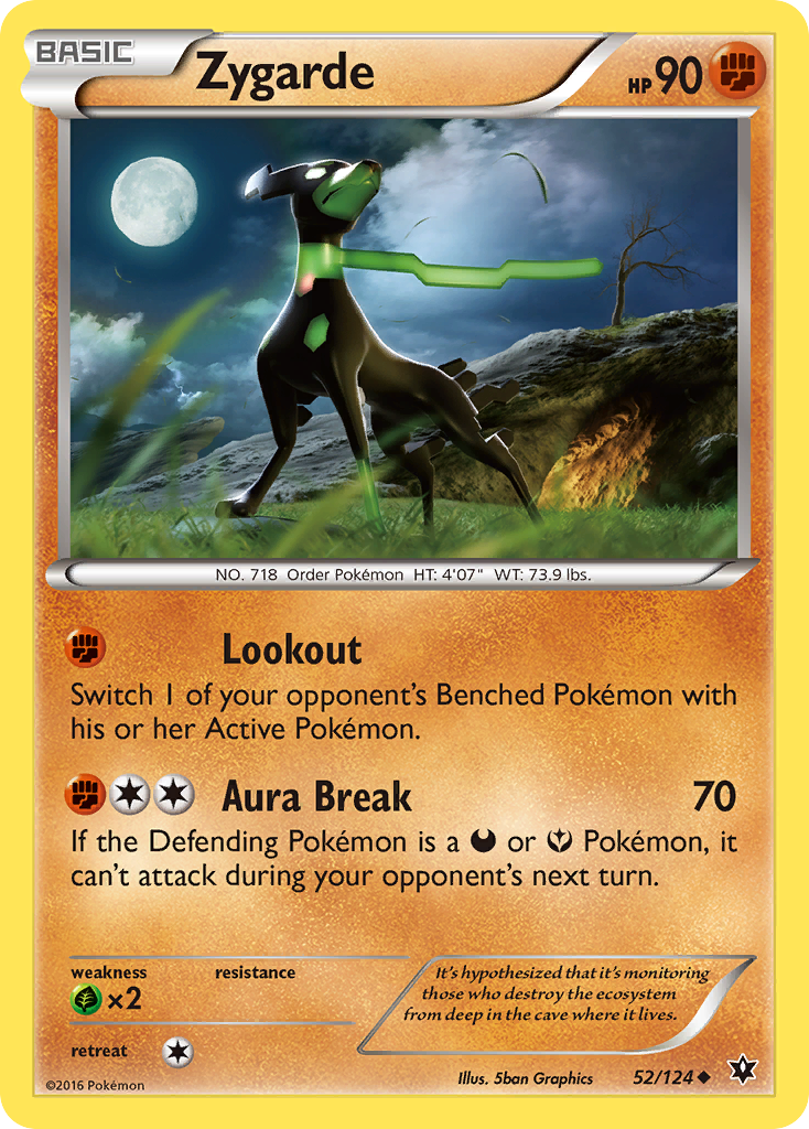 Zygarde 052/129 Uncommon