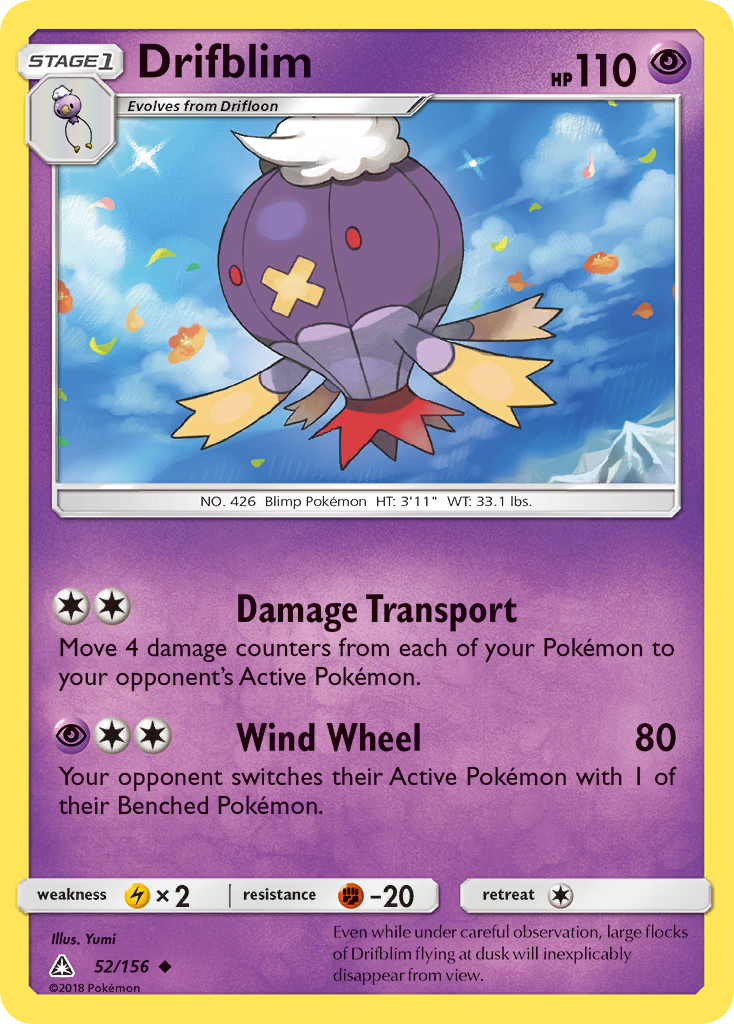 Drifblim 052/178 Uncommon