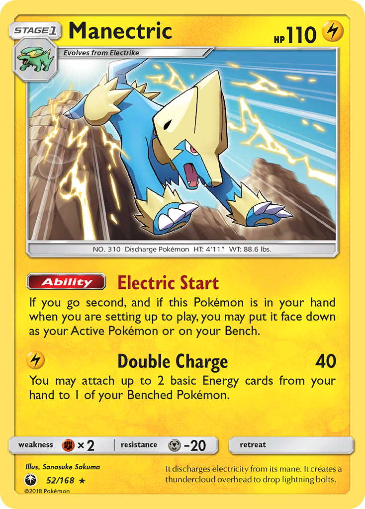 Manectric 052/187 Rare