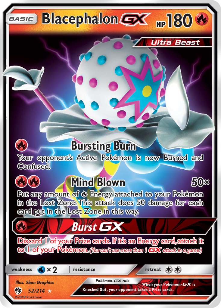 Blacephalon-GX 052/240 Rare Holo GX