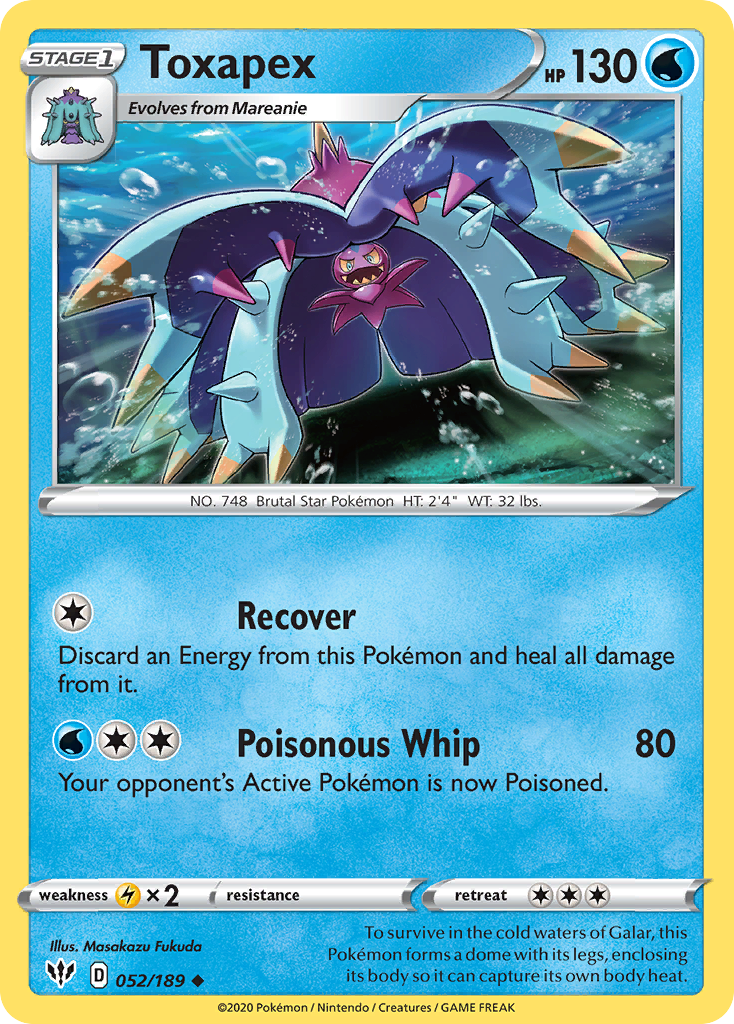 Toxapex 052/201 Uncommon