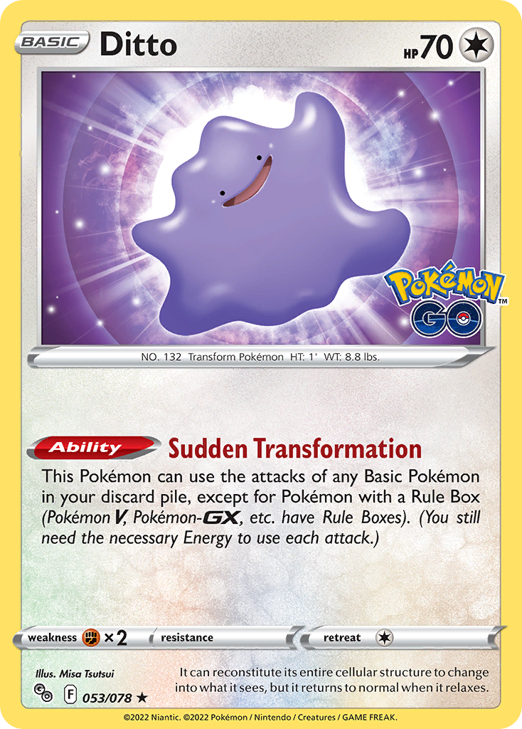 Ditto 053/88 Rare Holo