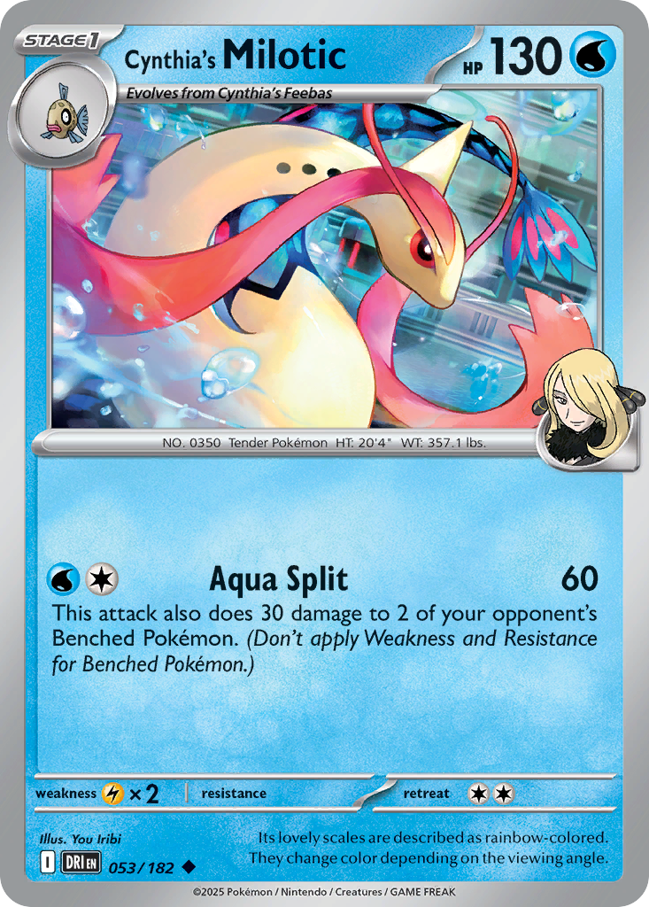 Cynthia's Milotic 053/244 Uncommon