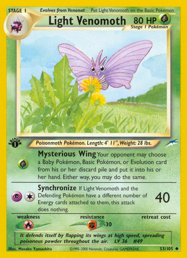 Light Venomoth 053/113 Uncommon
