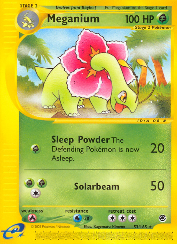 Meganium 053/165 Rare