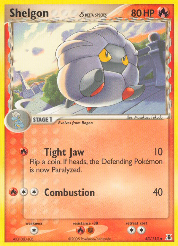 Shelgon δ 053/114 Uncommon