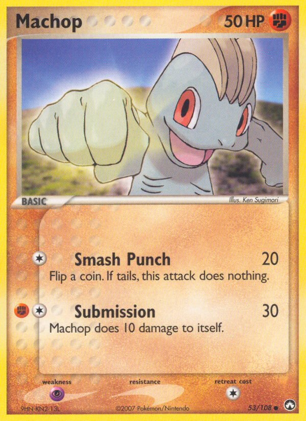 Machop 053/108 Common