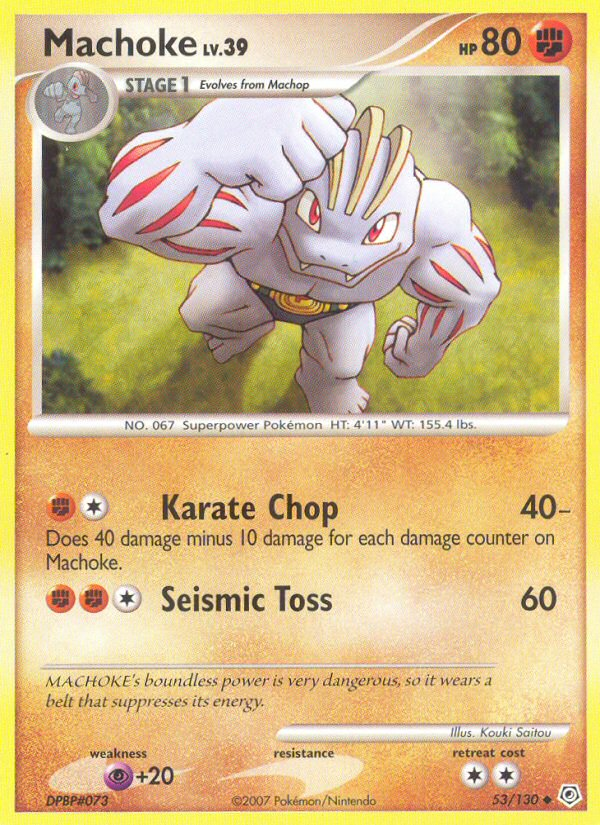 Machoke 053/130 Uncommon