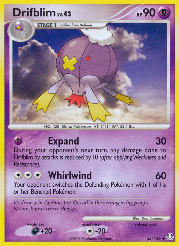 Drifblim 053/146 Uncommon