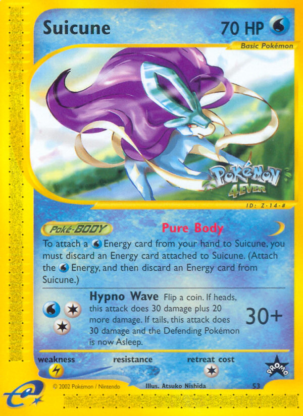 Suicune 053/53 Promo