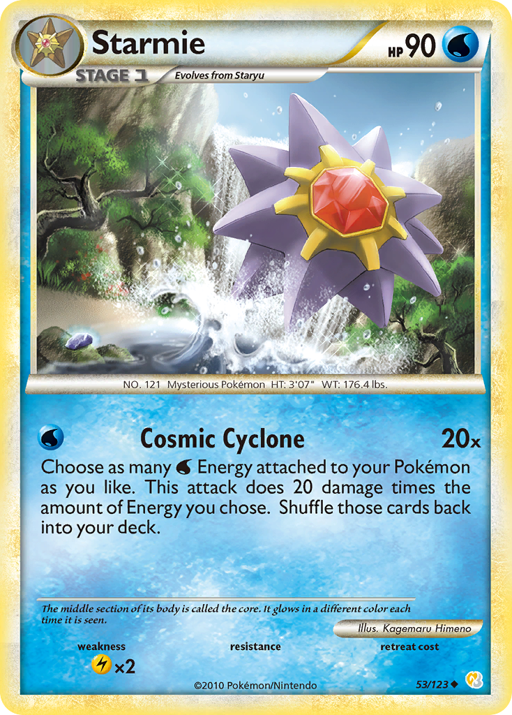 Starmie 053/124 Uncommon