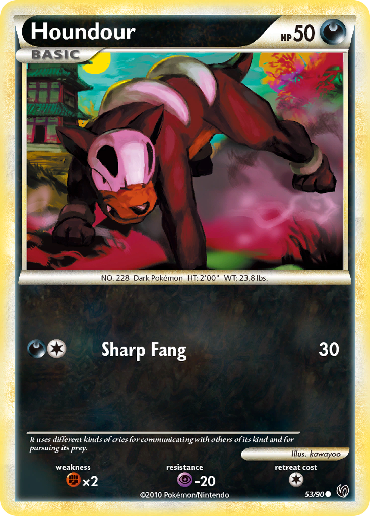 Houndour 053/91 Common