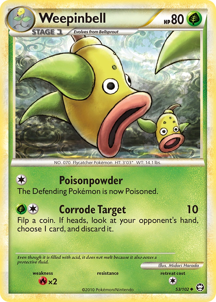 Weepinbell 053/103 Uncommon