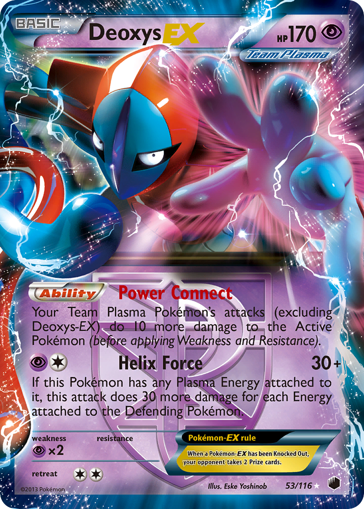 Deoxys-EX 053/122 Rare Holo EX