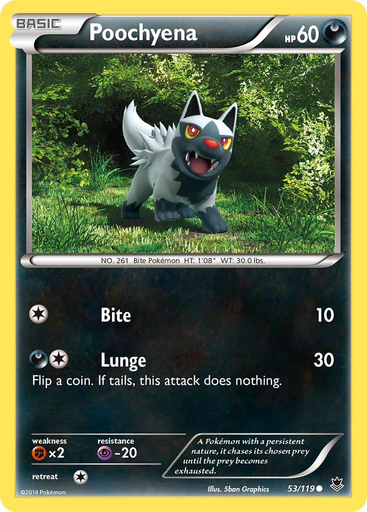 Poochyena 053/124 Common
