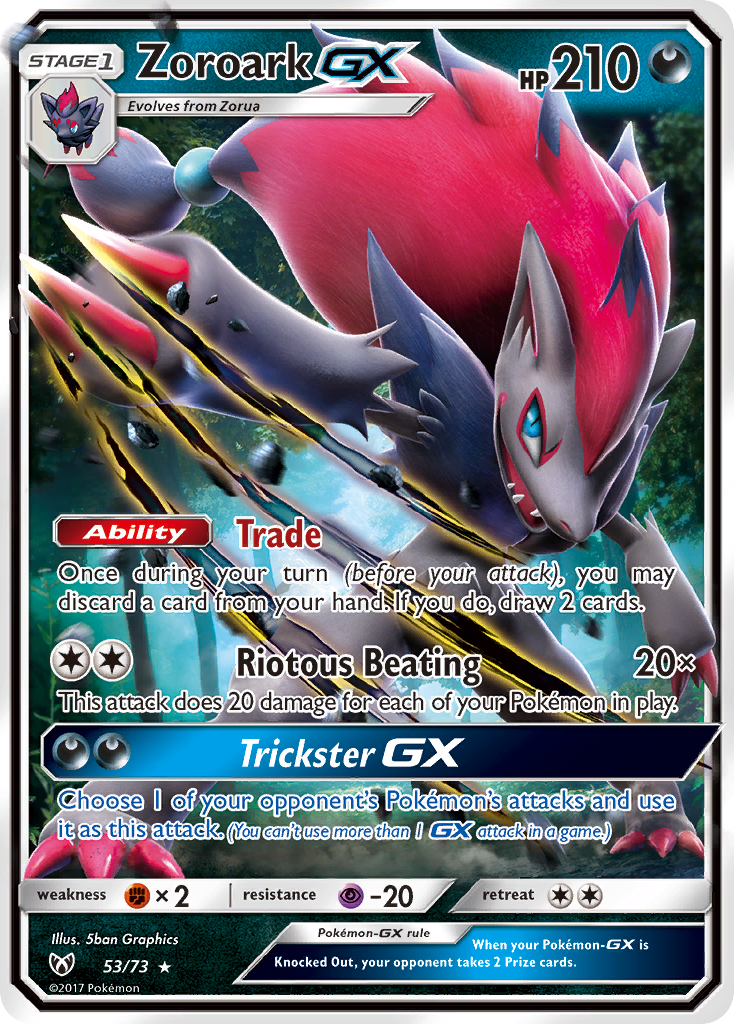 Zoroark-GX 053/81 Rare Holo GX