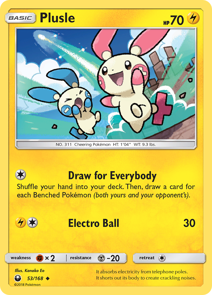 Plusle 053/187 Uncommon