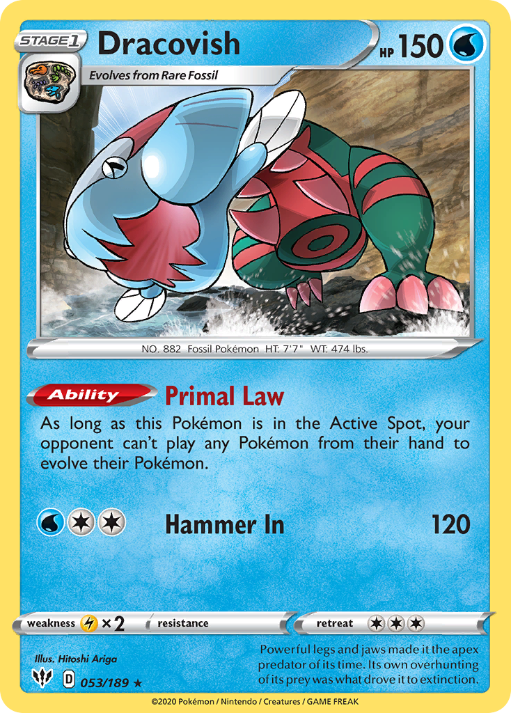 Dracovish 053/201 Rare Holo