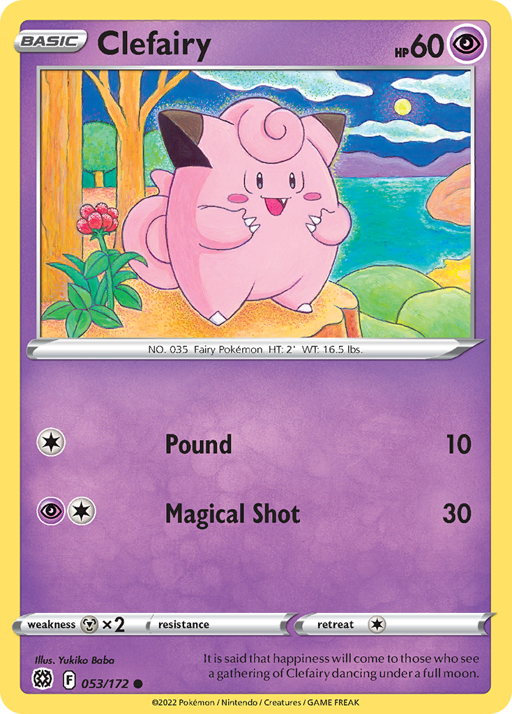 Clefairy 053/186 Common