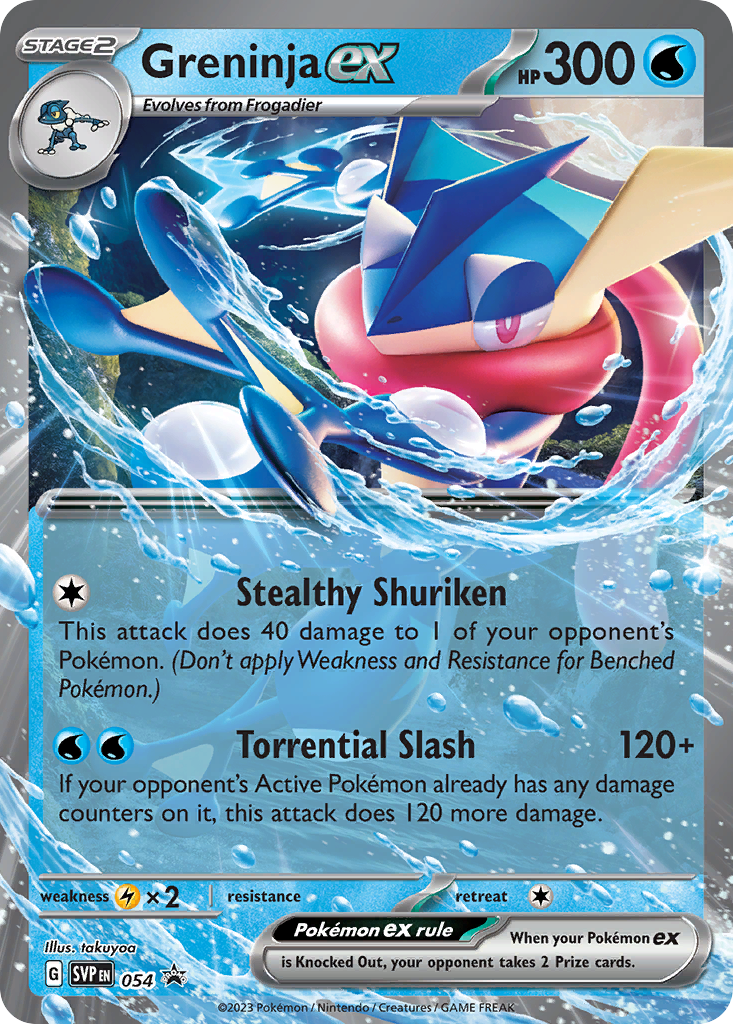 Greninja ex 054/196 Promo
