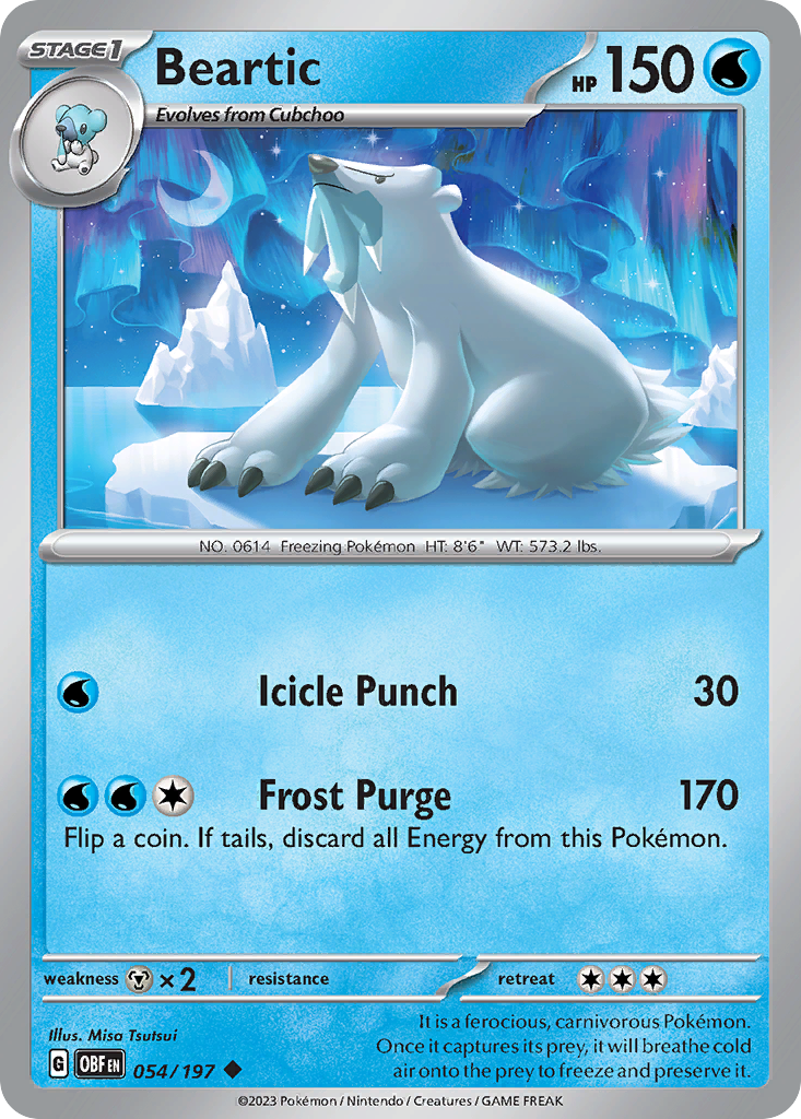 Beartic 054/230 Uncommon