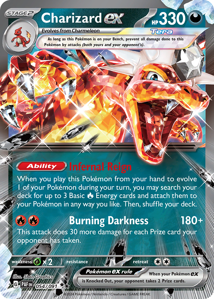 Charizard ex 054/245 Double Rare