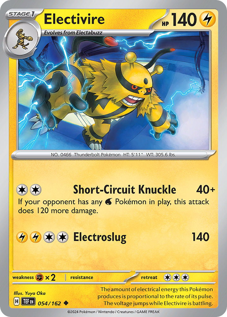 Electivire 054/218 Uncommon