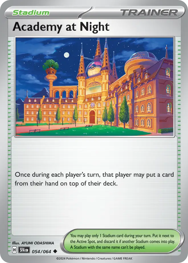 Academy at Night 054/99 Uncommon