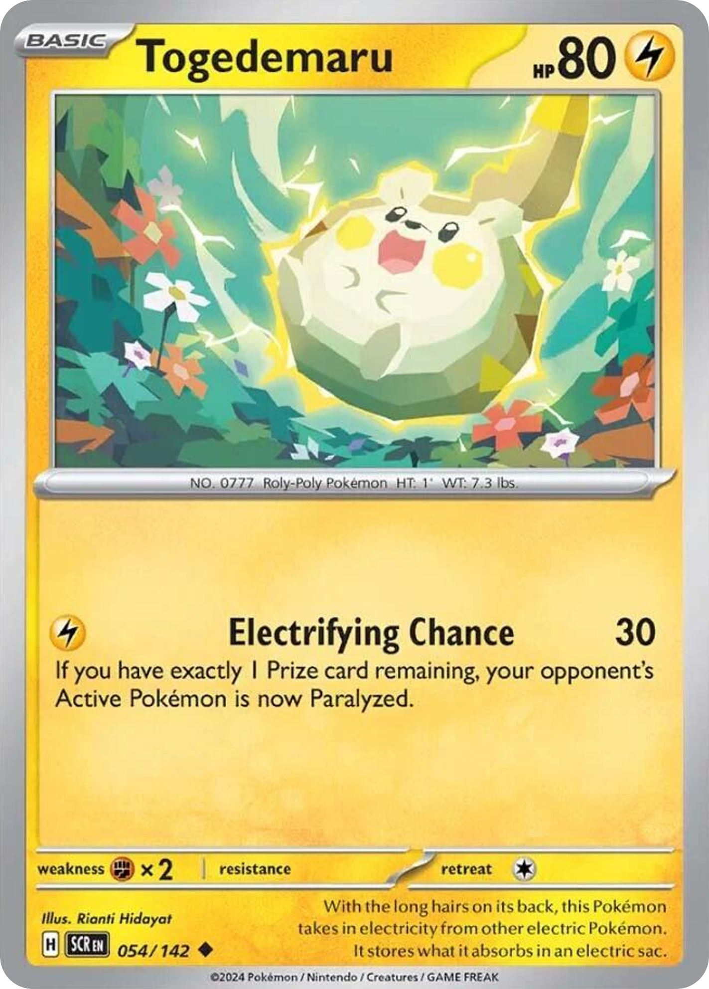 Togedemaru 054/175 Uncommon