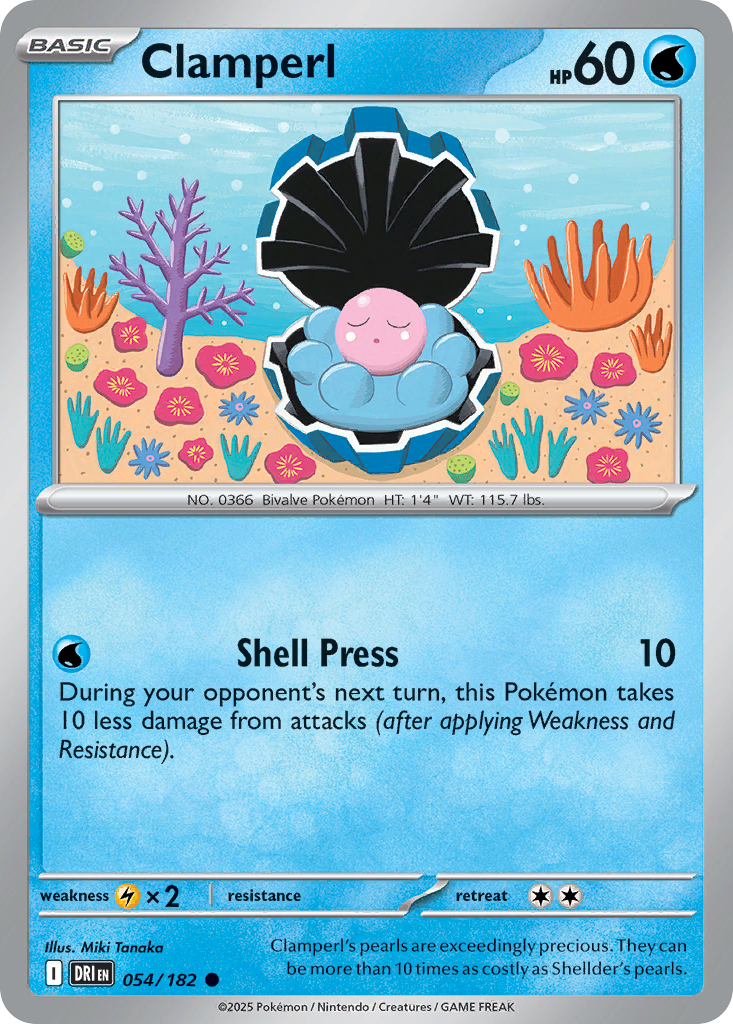 Clamperl 054/244 Common