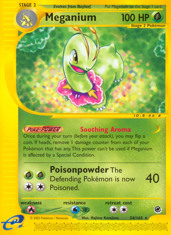 Meganium 054/165 Rare