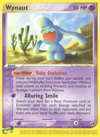 Wynaut 054/100 Uncommon