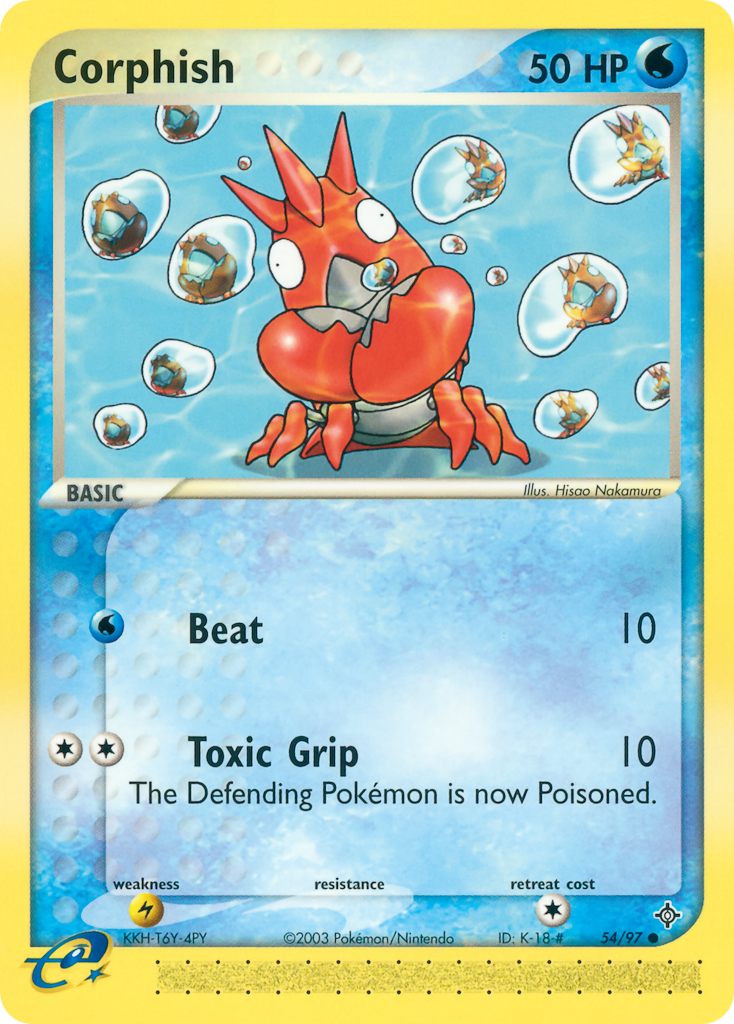 Corphish 054/100 Common