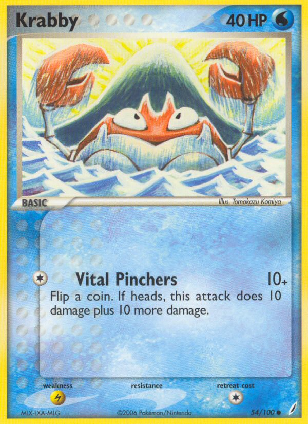 Krabby 054/100 Common