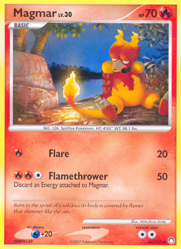 Magmar 054/124 Uncommon