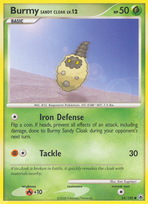 Burmy Sandy Cloak 054/100 Common