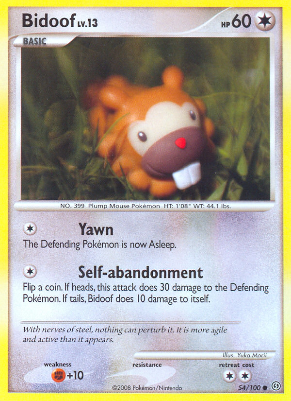 Bidoof 054/106 Common