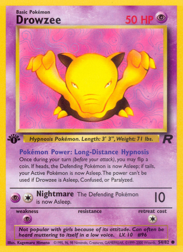 Drowzee 054/83 Common