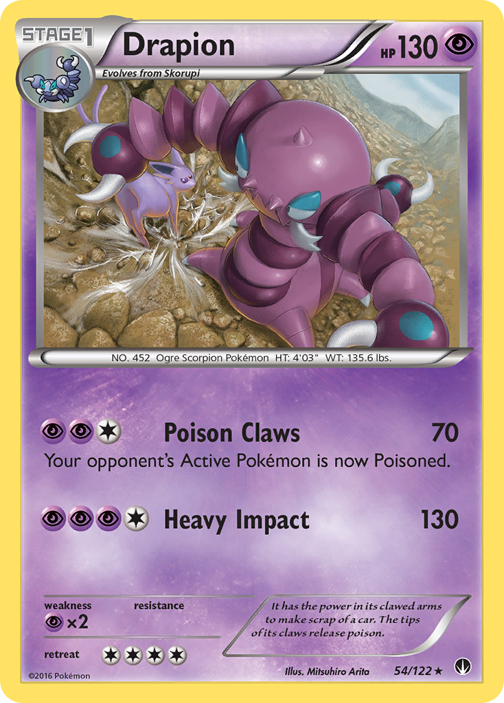 Drapion 054/126 Rare