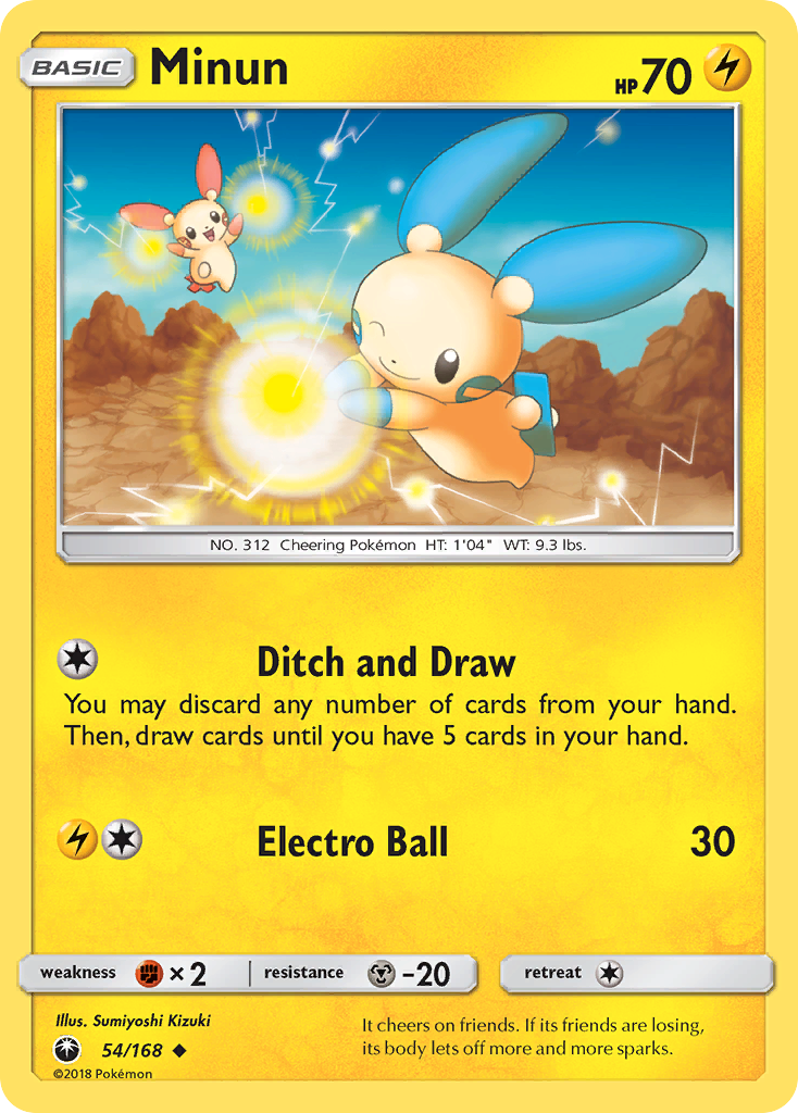 Minun 054/187 Uncommon