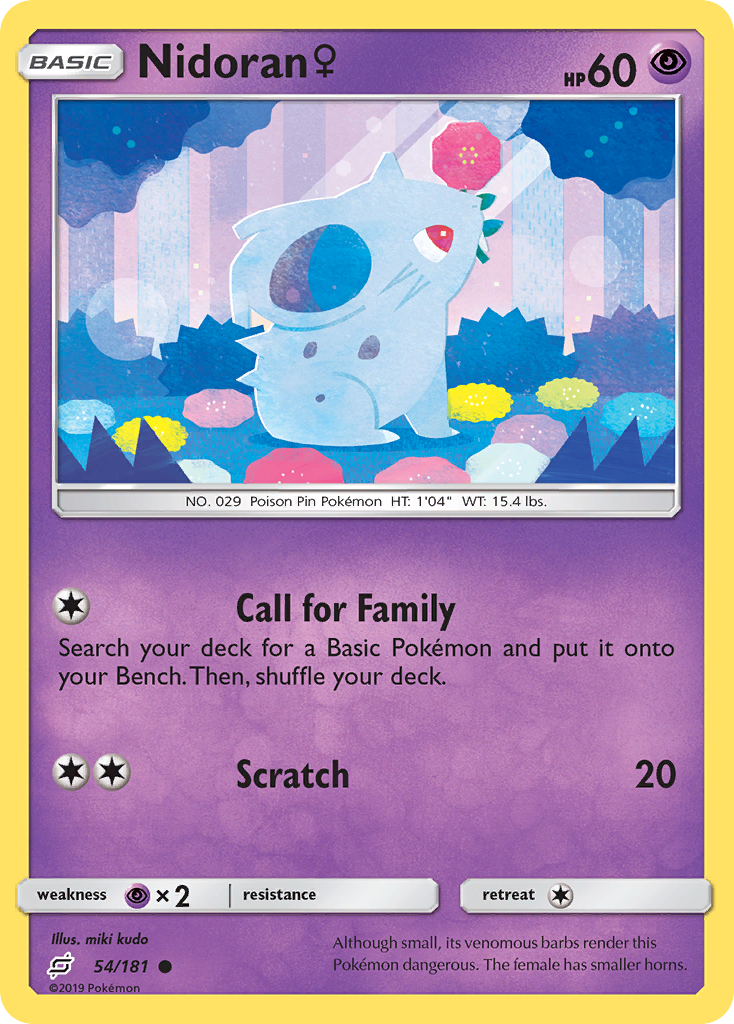 Nidoran ♀ 054/198 Common