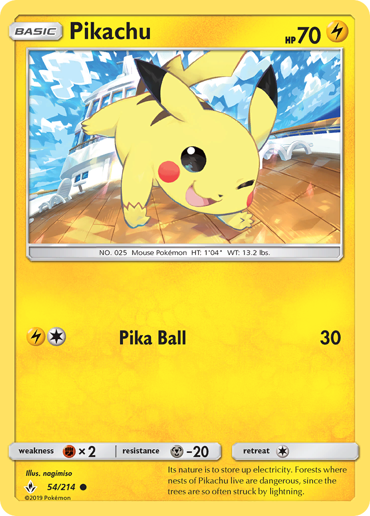 Pikachu 054/234 Common