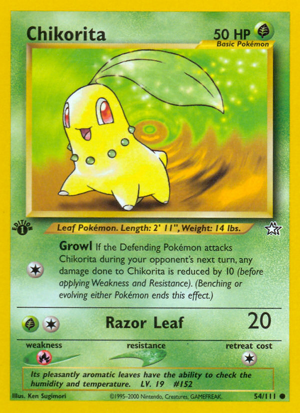 Chikorita 054/111 Common