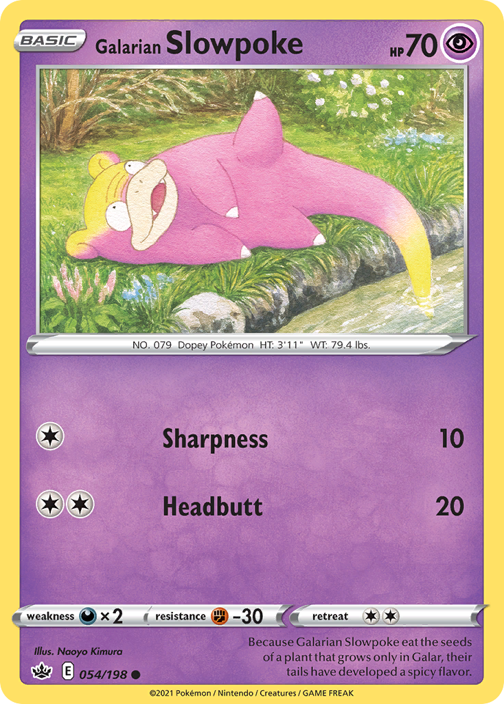 Galarian Slowpoke 054/233 Common