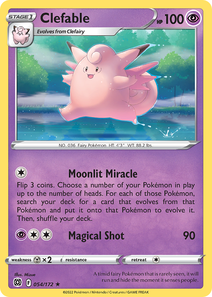 Clefable 054/186 Rare