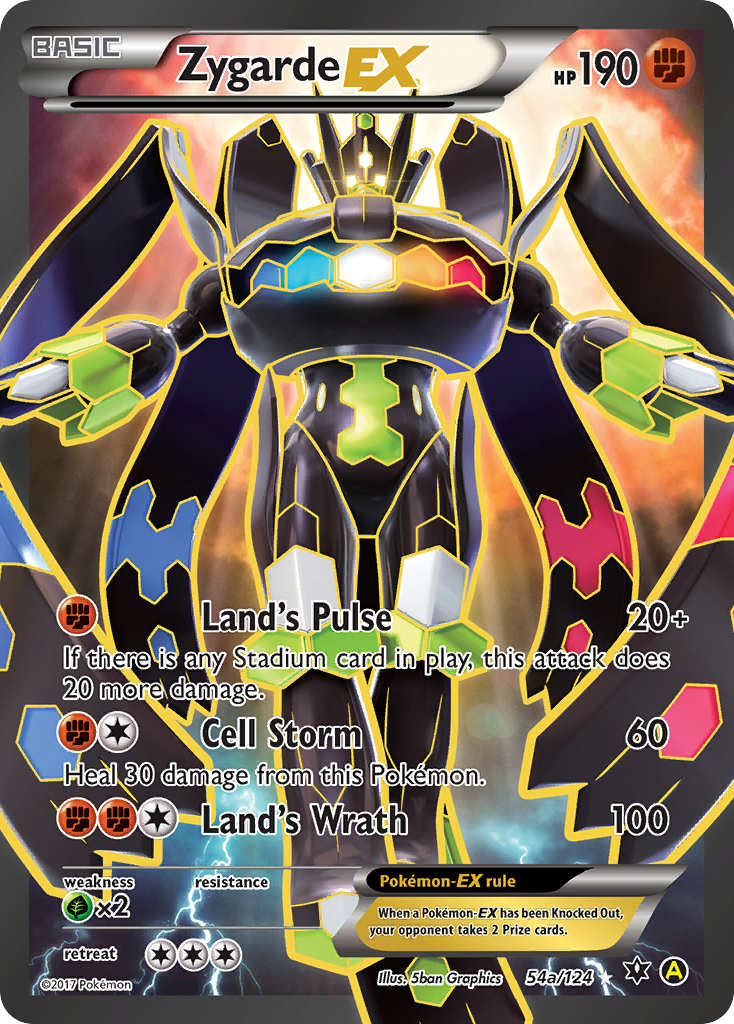 Zygarde-EX 054/129 Rare Ultra