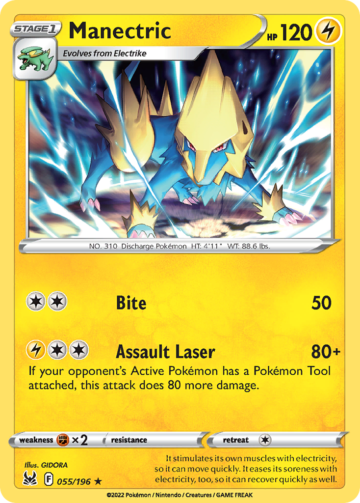 Manectric 055/217 Rare