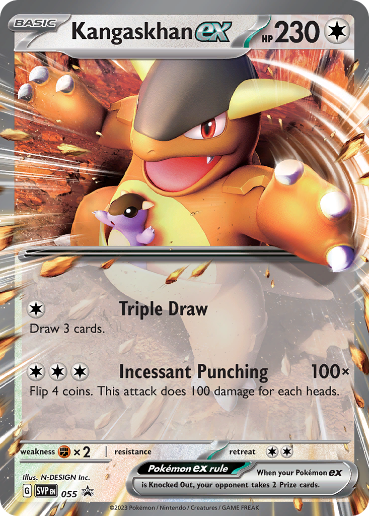 Kangaskhan ex 055/196 Promo
