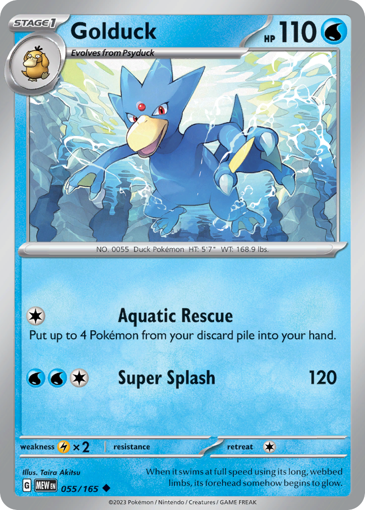 Golduck 055/207 Uncommon